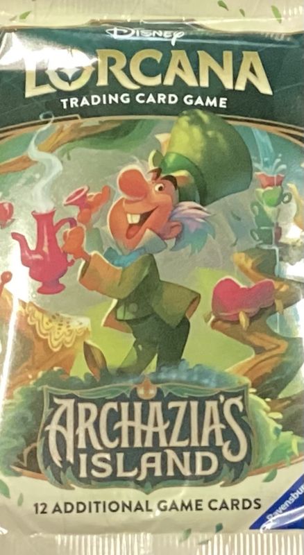 DISNEY LORCANA: ARCHAZIA’S ISLAND BOOSTER PACK