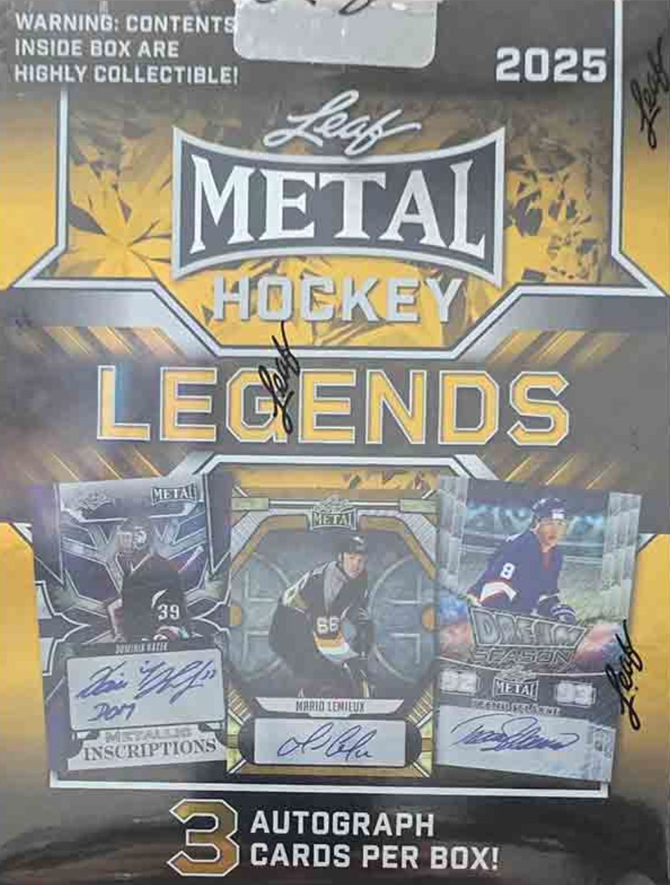 2024-25 Leaf Metal Hockey Legends Hobby Box