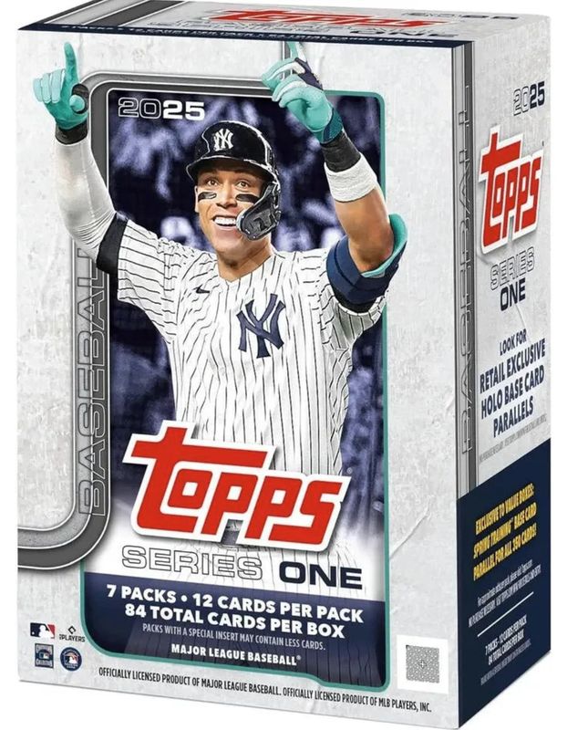 2025 Topps Series 1 Baseball 7-Pack Blaster Box