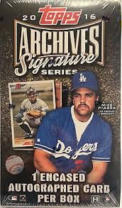 2016 Topps Archives Signature Series Baseball Hobby Box | All-Star Edition