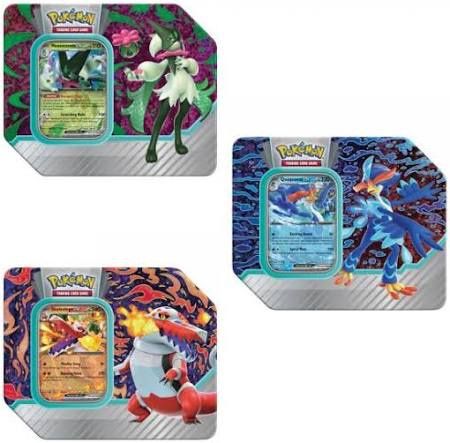 POKÉMON TCG - PALDEA PARTNER TIN - POKÉMON EX!