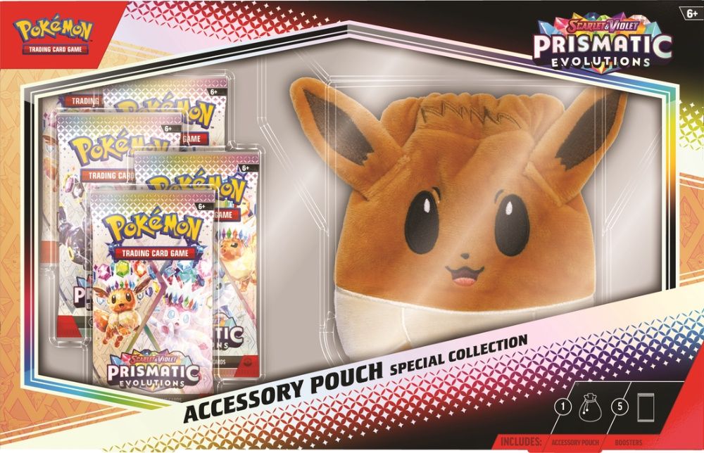 Pokemon Scarlet &amp; Violet-Prismatic Evolutions Accessory Pouch Special Collection