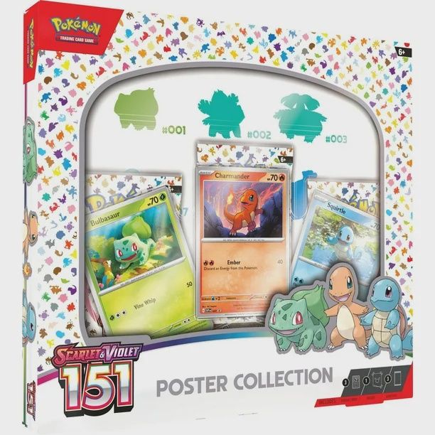 Pokemon Scarlet and Violet [SV3.5] 151 POSTER COLLECTION
