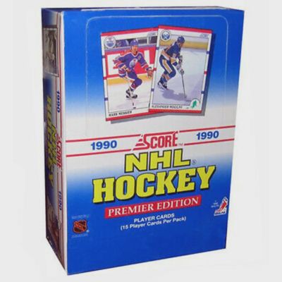 1990-91 Score Hockey Hobby Box [English American Version]
