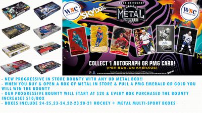 2020-21 Upper Deck Skybox Metal Universe Hockey Hobby Box