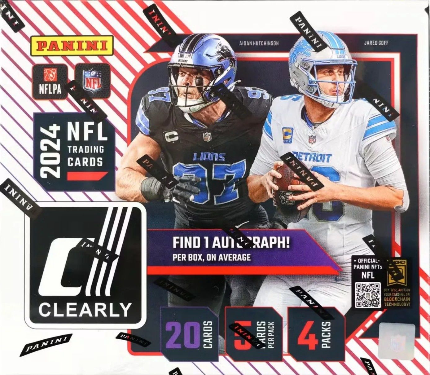 2024 Panini Clearly Donruss Football Hobby Box