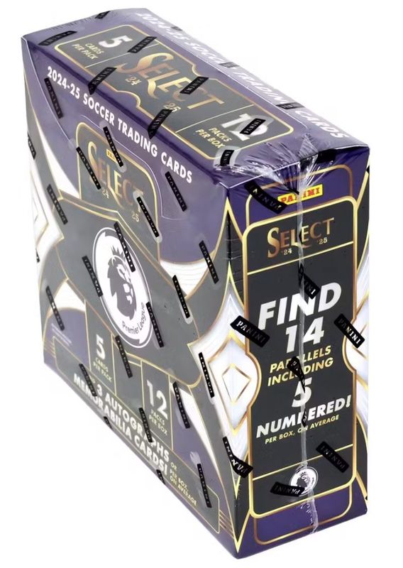 2024-25 Panini Select Premier League EPL Soccer Hobby Box