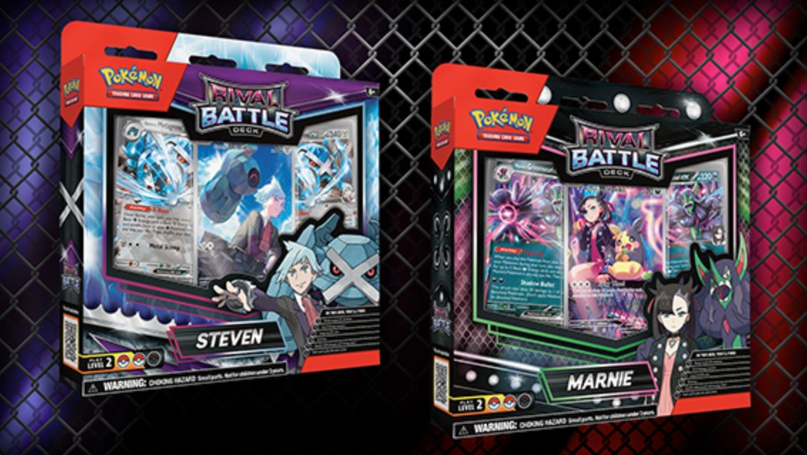 POKEMON RIVAL BATTLE DECKS MARNIE/STEVEN