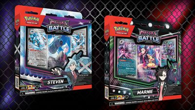 POKEMON RIVAL BATTLE DECKS MARNIE/STEVEN