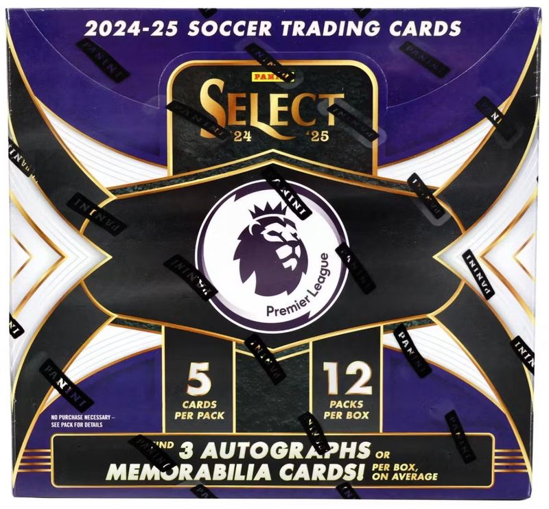 2024-25 Panini Select Premier League EPL Soccer Hobby Box