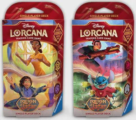 Disney Lorcana: Reign Of Jafar Start Decks!