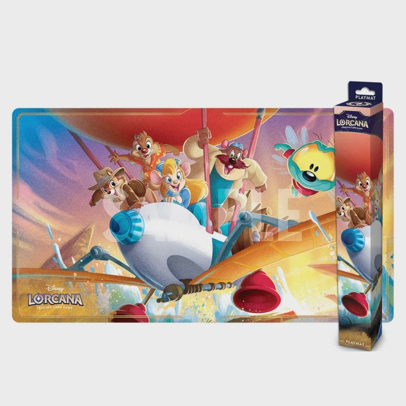Disney Lorcana: Reign Of Jafar Playmats | Rescue Rangers/Hades