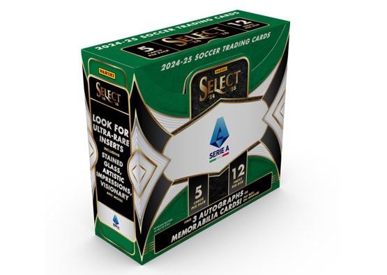 2024-25 PANINI SELECT SERIE A SOCCER HOBBY BOX