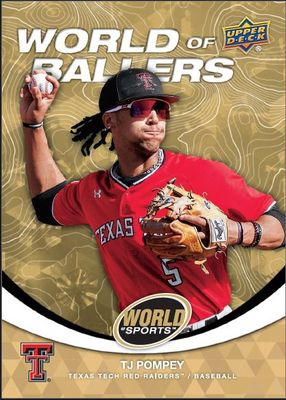 2025 Upper Deck World Of Sports Hobby Box