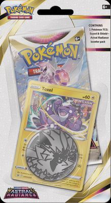 Pokemon TCG Sword  &amp; Shield (SWSH) Astral Radiance Checklane Blister Pack