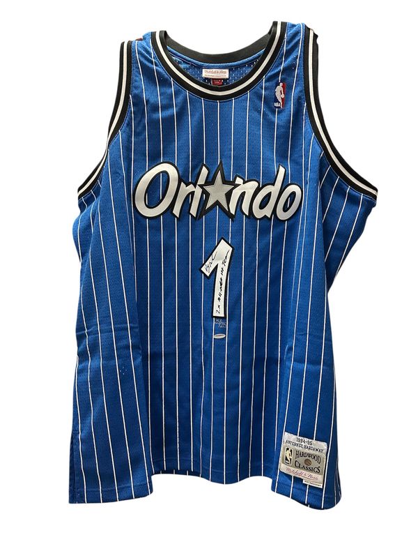 Anfernee &quot;Penny&quot; Hardaway Autographed 1994-95 Orlando Magic Adidas Swingman Mitchell &amp; Ness Jersey 25/25