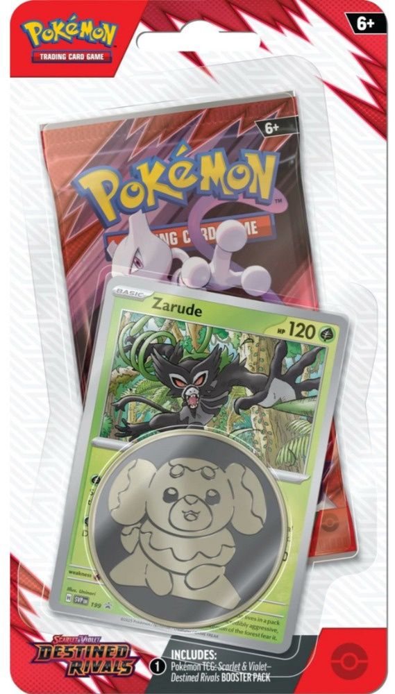 Pokemon Scarlet and Violet [SV10] DESTINED RIVALS CHECKLANE BLISTER