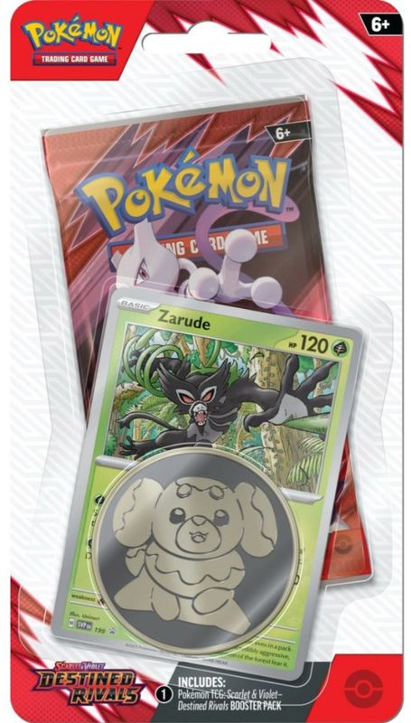 Pokemon Scarlet and Violet [SV10] DESTINED RIVALS CHECKLANE BLISTER