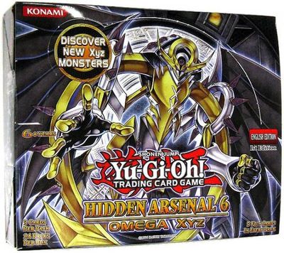 Yu-Gi-Oh! 1st Edition Hidden Arsenal 6 Booster Box
