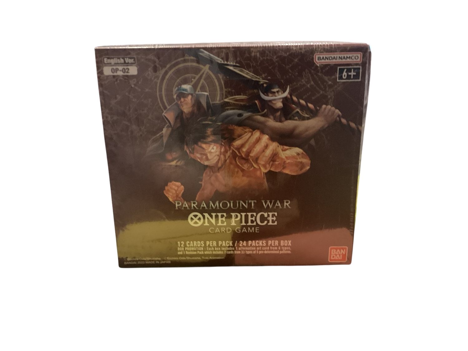 One Piece: Paramount War BOOSTER BOX [OP-02]