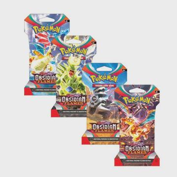 Pokemon Scarlet and Violet [SV3] OBSIDIAN FLAMES BOOSTER BLISTER PACK