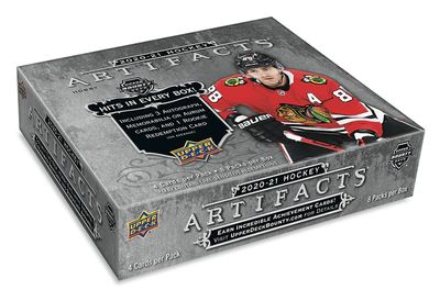 2020-21 Upper Deck Artifacts Hockey Hobby Box

