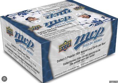 2023-24 Upper Deck MVP Hockey Retail Box - BEDARD RC + DRAFT