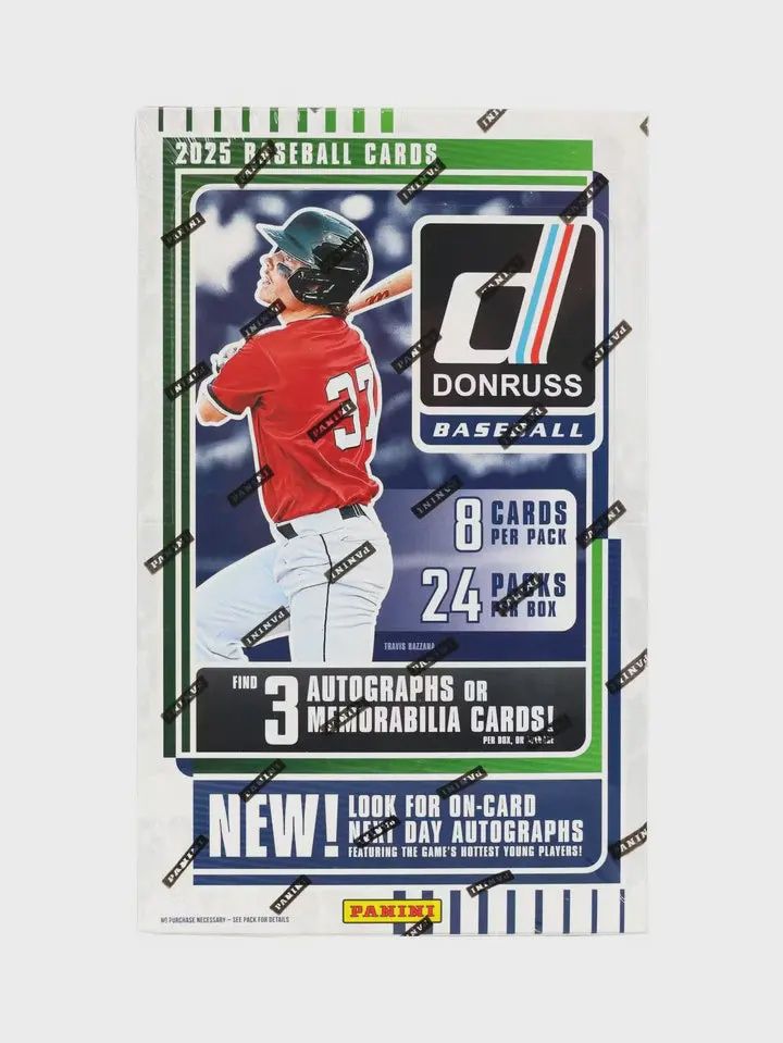2025 PANINI DONRUSS BASEBALL HOBBY BOX