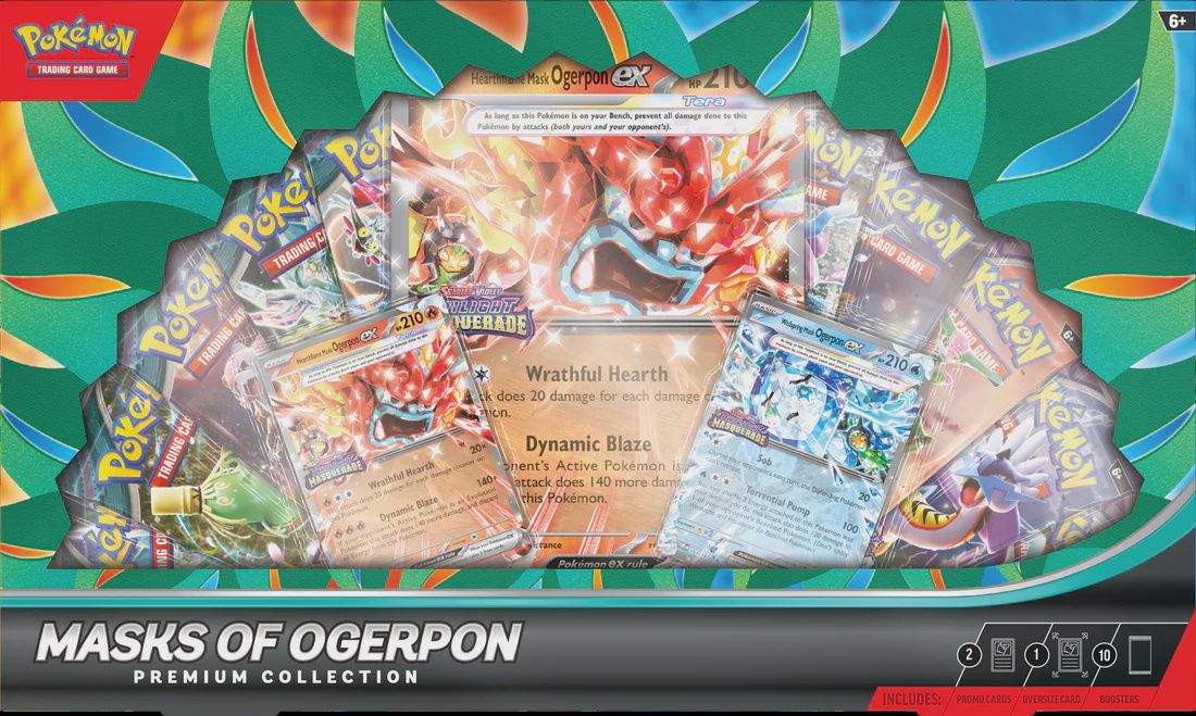 POKEMON PREMIUM COLLECTION MASKS OF OGERPON EX