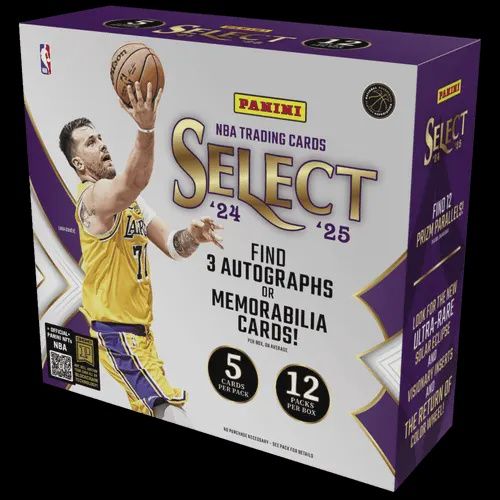 2024-25 PANINI SELECT BASKETBALL HOBBY BOX