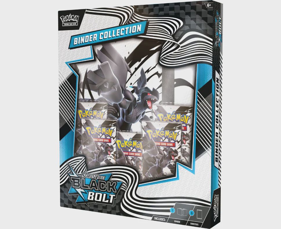 Pokemon - Scarlet and Violet - Black Bolt - Binder Collection (Pre-Order)