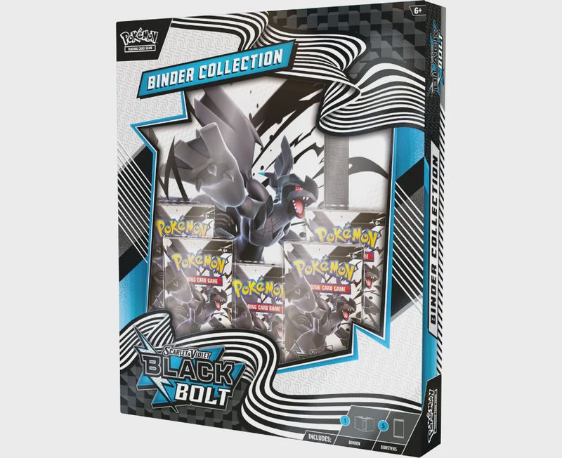 Pokemon - Scarlet and Violet - Black Bolt - Binder Collection (Pre-Order)