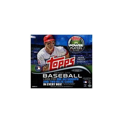 2014 Topps Series One Baseball Jumbo Box