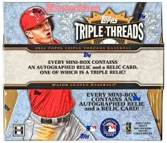 2014 Topps Triple Threads Baseball Hobby Box