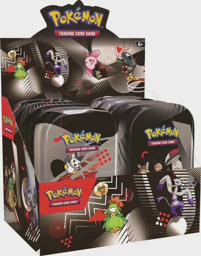 Pokemon TCG: Scarlet &amp; Violet - Unova Mini Tin Display - 8 Tins