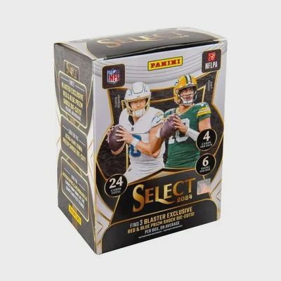 2024 Panini Select Football Trading Cards Blaster Box