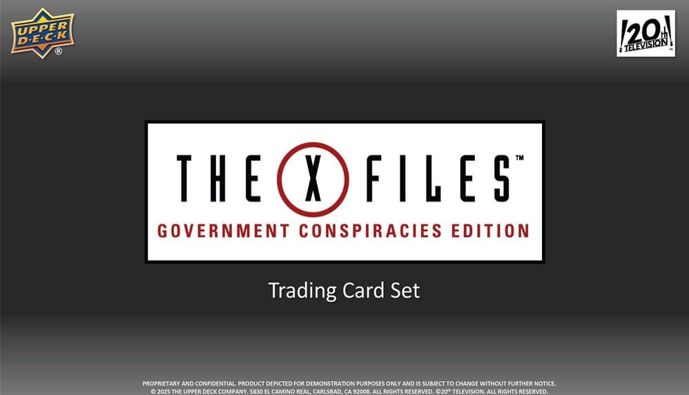 2025 UPPER DECK THE X-FILES GOVERNMENT CONSPIRACIES EDITION HOBBY BOX