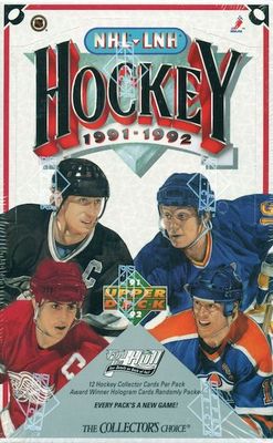1991-92 Upper Deck Hockey Low Series Hobby Box