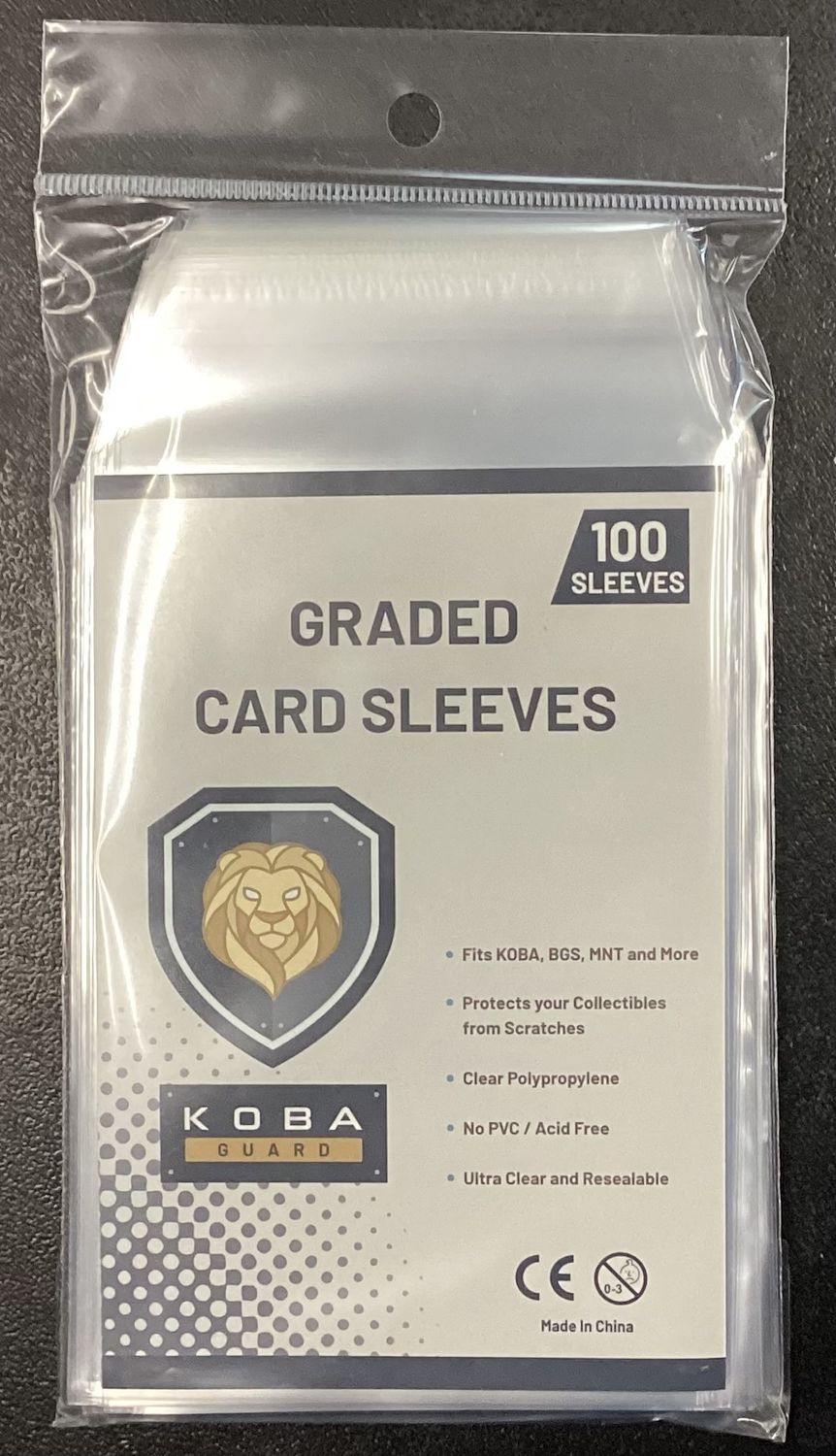 Koba Guard Psa Graded Sleeves - 100 Pack