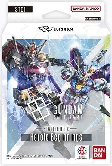 Gundam Card Game Starter Deck Heroic Beginnings ST-01