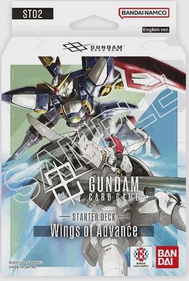 Gundam Card Game Starter Deck Wings Of Advance ST-02