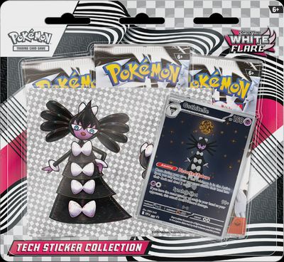 Pokemon - Scarlet and Violet - White Flare - Tech Sticker Collection
