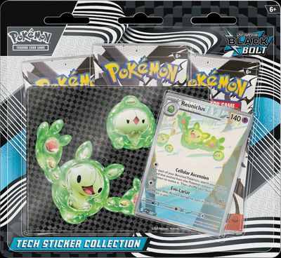 Pokemon - Scarlet and Violet - Black Bolt - Tech Sticker Collection