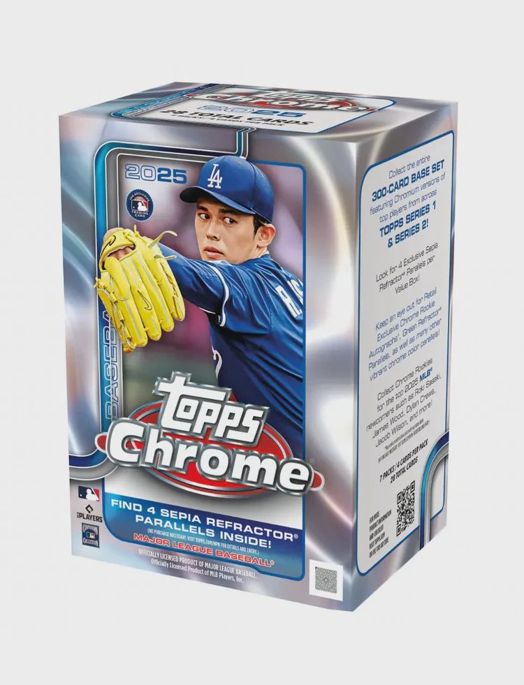 2025 Topps Chrome Baseball Value Blaster Box