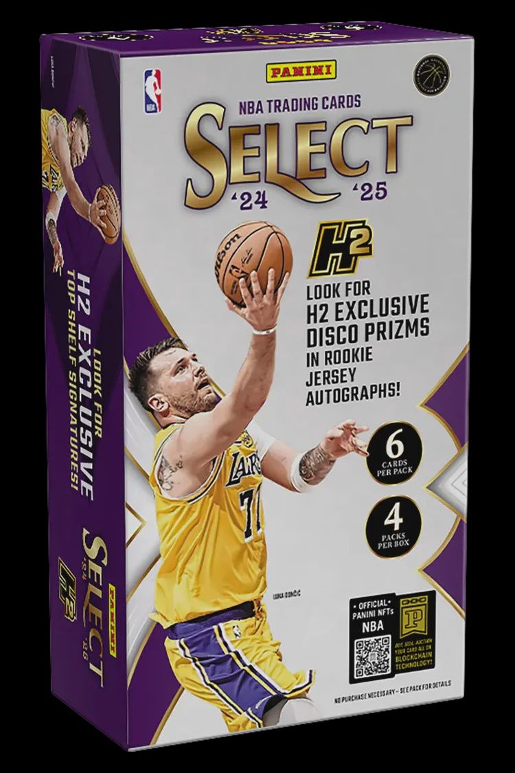 2024-25 Panini Select Basketball Hybrid Hobby Box