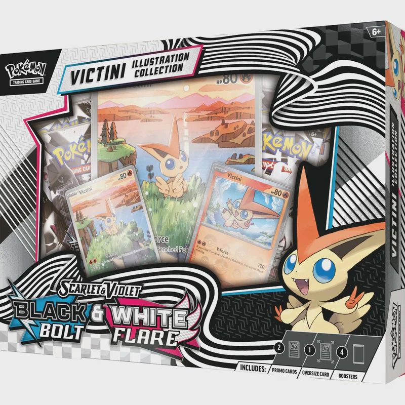 Pokemon - Scarlet and Violet - SV10.5 - Unova Victini ILLUSTRATION Collection Box