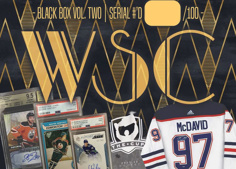 #SUMMER SIZZLER CRASHER | WSC BLACK BOX MYSTERY BOX VOL. 2 ... Connor McDavid UDA Autographed Jersey