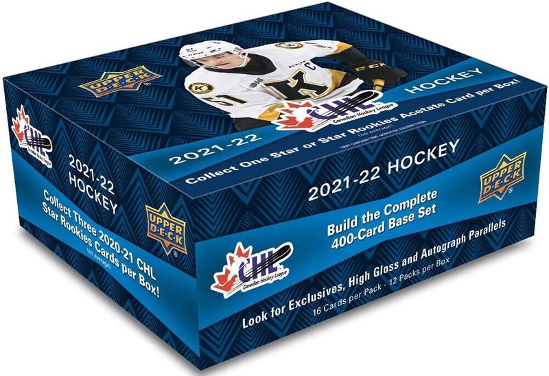 #SUMMER SIZZLER CRASHER | 2021-22 Upper Deck CHL Hockey Hobby Box
