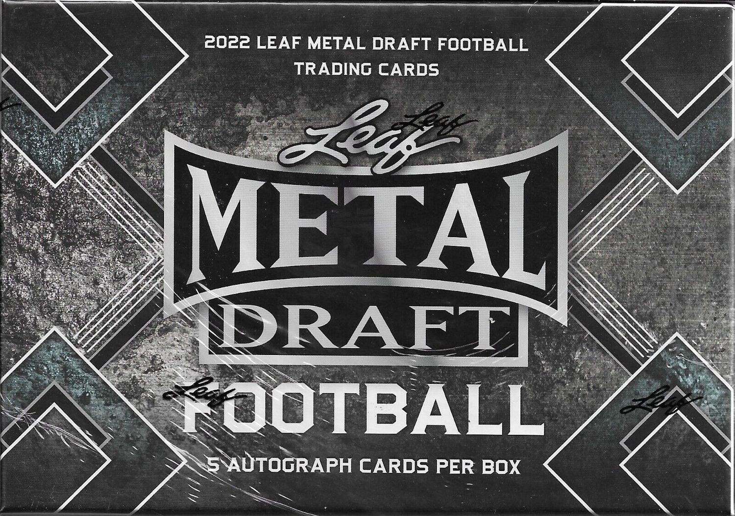 #SUMMER SIZZLER CRASHER | 2022 Leaf Metal Draft Football Hobby Box