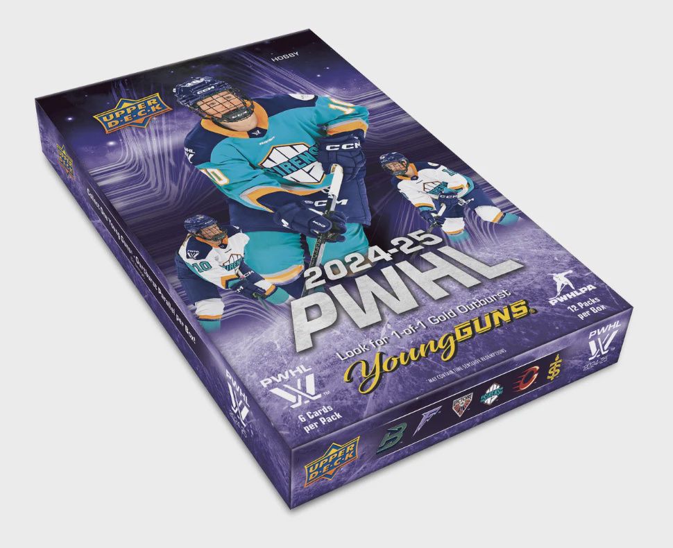 2025 UPPER DECK PWHL HOCKEY HOBBY BOX